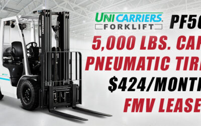 PF50 UniCarriers Forklift Special FMV Lease* Rate