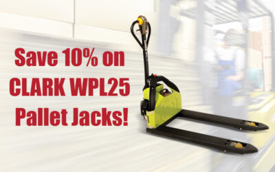 SAVE 10% on CLARK WPL25 Pallet Jacks!