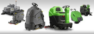Commercial Industrial Scrubbers and Sweepers
