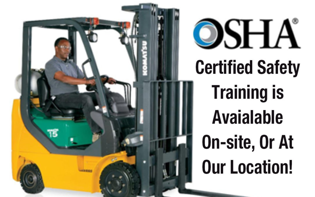 Importance of Safety Training – Ensuring You Are OSHA Compliant